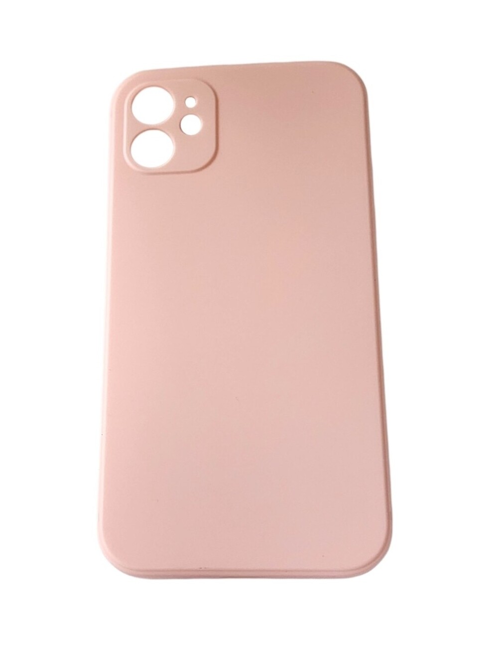 EWA Light Pastel Pink Silicone Case For iPhone 11